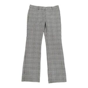 Express Black and White Plaid Trousers